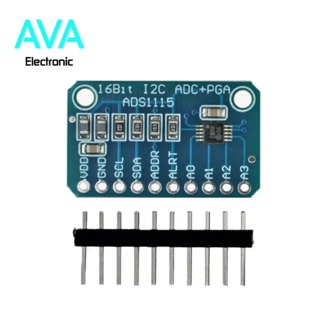 ماژول ADS1115 مبدل آنالوگ به دیجیتال 16 بیتی