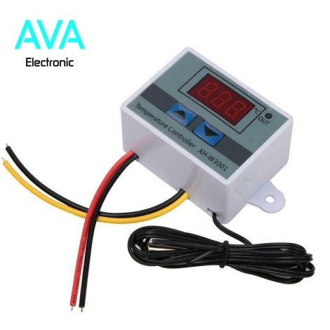 ماژول کنترل دما با خروجی رله XH-W3001 مدل 12 ولت