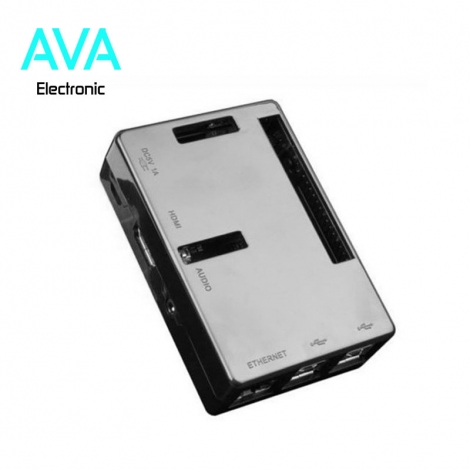 کیس مشکی رزبری پای با قابلیت دسترسی به پورت GPIO