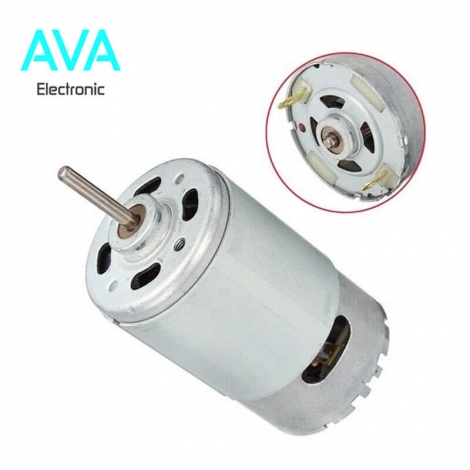 موتور DC پرقدرت فن دار