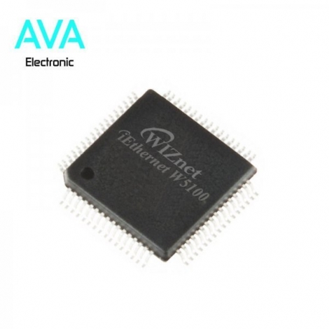 آی سی شبکه W5100 پکیچ SMD