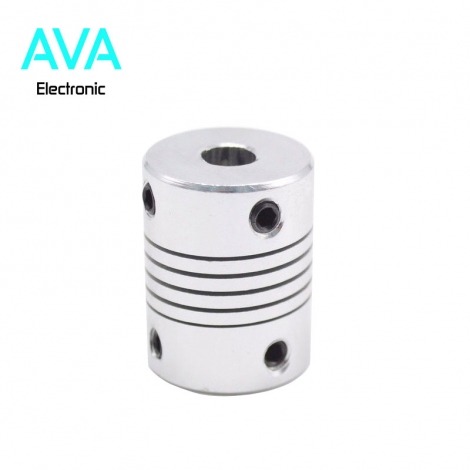 کوپلینگ انعطاف پذیر 5mmX5mm ویژه پرینترهای سه بعدی