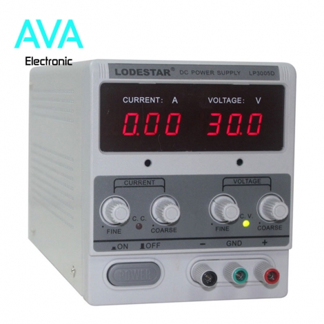 منبع تغذیه 30 ولت 5 آمپر LODESTAR LP3005D