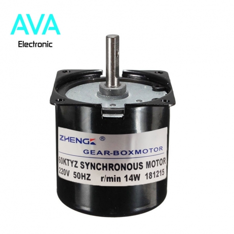 موتور گیربکس 2.5 دور 60KTYZ - 220VAC
