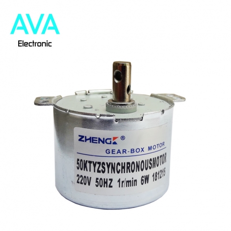 موتور گیربکس 1 دور 50KTYZ - 220VAC