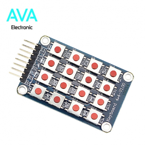 کیپد 4×4 ماتریسی push button module