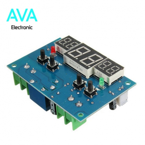 ترموستات و کنترل دما 12v/10A مدل XH-W1401