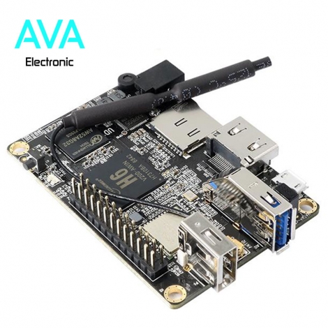 برد چهار هسته ای 64 بیتی Orange Pi Lite 2 دارای RAM 1GB و قابلیت بوت اندروید / Ubuntu