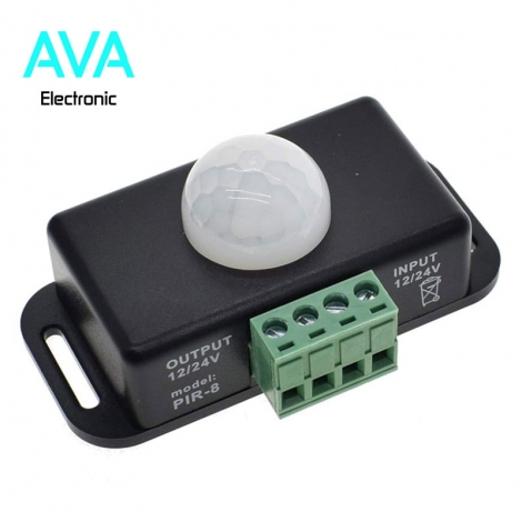 ماژول تشخیص حرکت مدل PIR-8 دارای خروجی 12 و 24 ولت