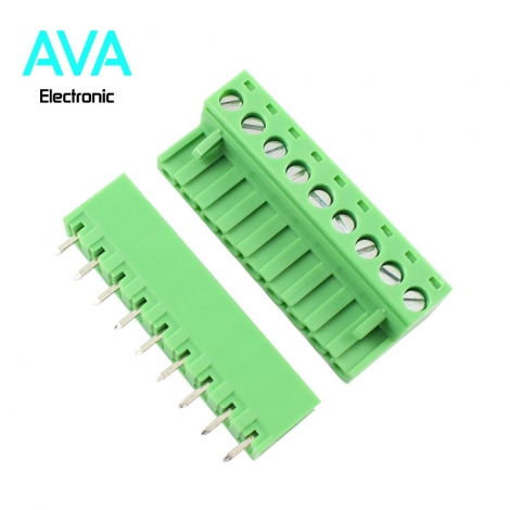 ترمینال فونیکس 9 پین صاف با فاصله پایه 5.08 میلی متر