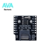 شیلد دیتا لاگر WeMos D1 Mini دارای ساعت DS1307 و سوکت میکرو SD