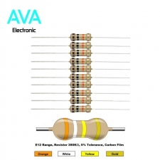 مقاومت 390 کیلو اهم 1 وات 5 درصد