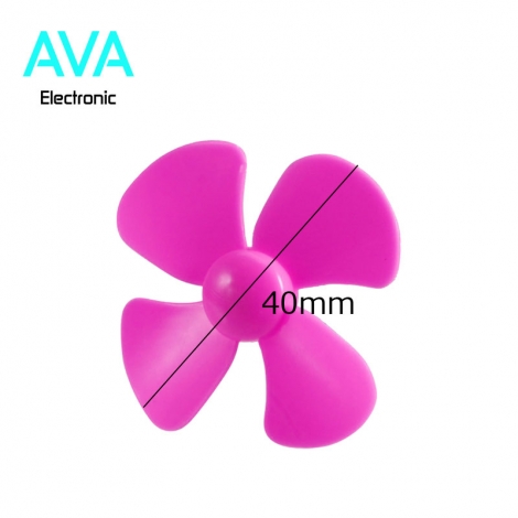 ملخ 4 پره پلاستیکی مرغوب با قطر 40 میلی متر