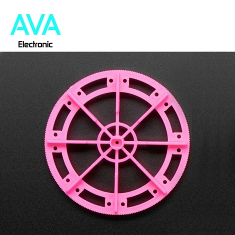 چرخ پروانه ای مناسب برای گیربکس زرد با قطر 72 میلی متر