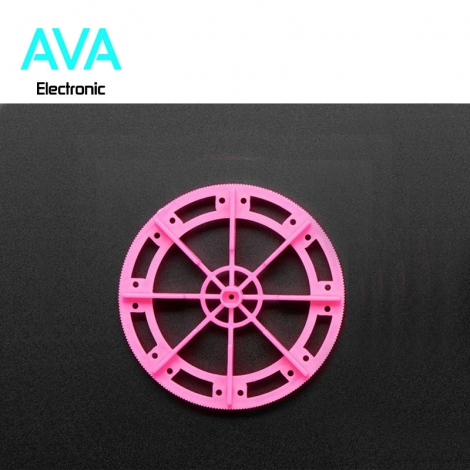 چرخ پروانه ای مناسب برای گیربکس زرد با قطر 52 میلی متر