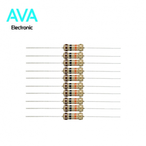 مقاومت 5.1 مگا اهم 1 وات 5 درصد