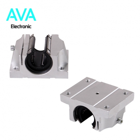 بلبرینگ خطی بلوکی شیار دار مدل TBR20UU قطر ۲۰ میلیمتر