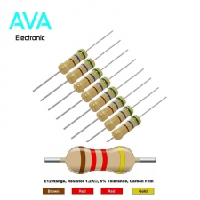 مقاومت 1.2 کیلو اهم 2 وات 5 درصد