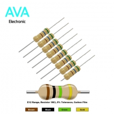 مقاومت 1 مگا اهم 2 وات 5 درصد