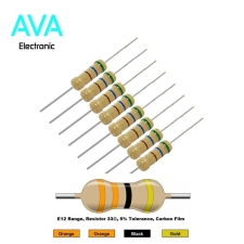 مقاومت 33 اهم 2 وات 5 درصد