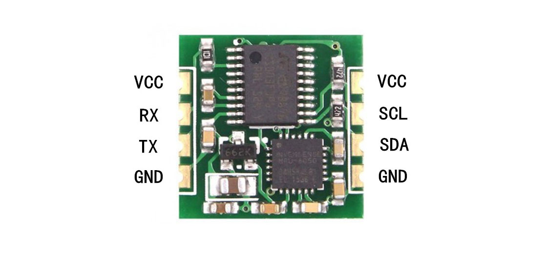 ماژول IMU شش محوره MPU6050 با فیلتر کالمن