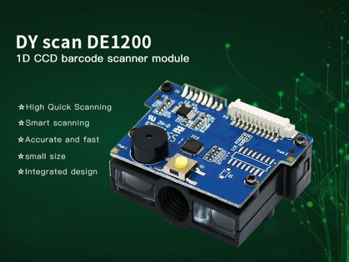 ماژول اسکنر بارکد CCD دارای سرعت 135 اسکن در ثانیه