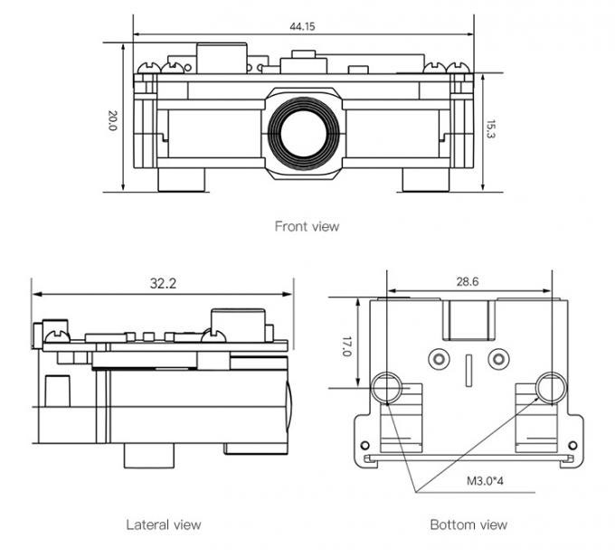 ماژول اسکنر بارکد CCD دارای سرعت 135 اسکن در ثانیه