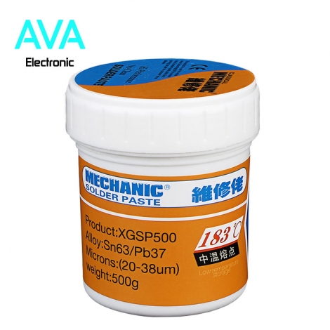 خمیر قلع نیم کیلویی MECHANIC کد XGSP500