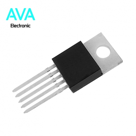 رگولاتور LM2596T پکیج TO-220-5 با ولتاژ خروجی 3.3V