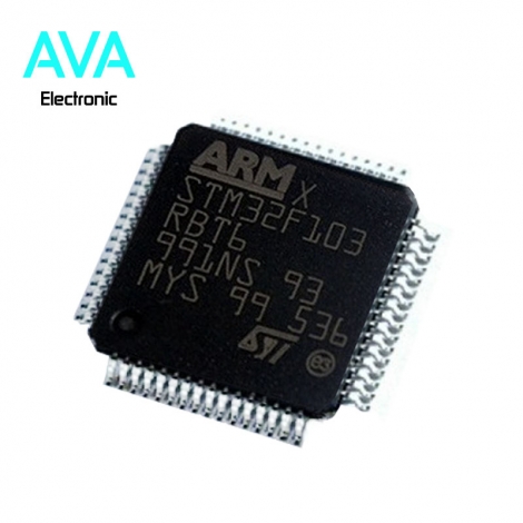 میکروکنترلر STM32F103RBT6 با فرکانس کاری 72 مگاهرتز