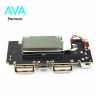 ماژول پاور بانک دارای نمایشگر LCD با دو خروجی 1A و 2.1A