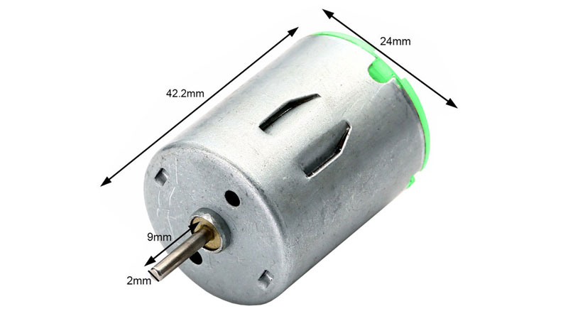 موتور سشواری دور بالا با ولتاژ کاری 6 ولت