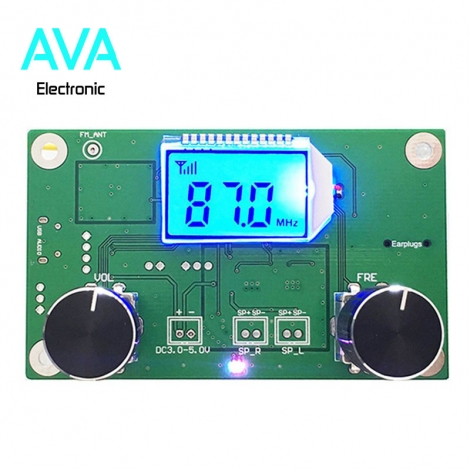 ماژول گیرنده رادیو FM همراه با نمایشگر Digital FM Receiver