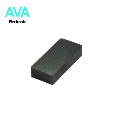 آهنربا بلوک فريت ابعاد 7*15*40 میلی متر