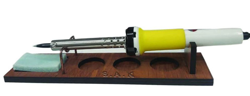 پایه هویه چوبی S.A.K به همراه پد صابونی