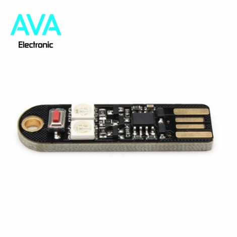 ماژول LED RGB دارای رابط USB و دکمه تنظیم حالت
