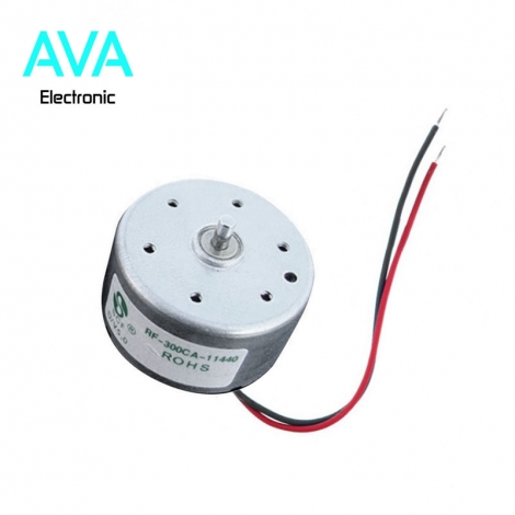 موتور DC گرد سیم دار 12x25