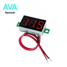 ولتمتر 4.5 تا 30 ولت قرمز رنگ 2 سیم 0.36 اینچ