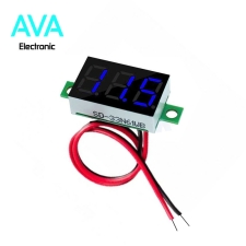 ولتمتر 4.5 تا 30 ولت آبی رنگ 2 سیم 0.36 اینچ