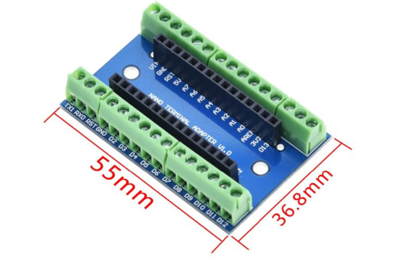 شیلد ترمینال آردوینو نانو HW-152 مناسب ARDUINO NANO