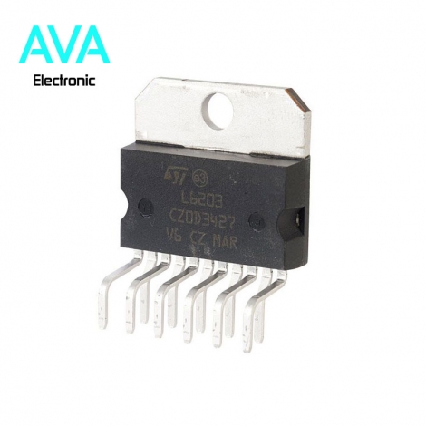 آی سی درایور موتور L6203 پکیج Multiwatt-11