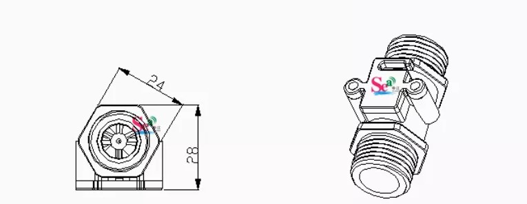 سنسور جریان آب - فلومتر YF-S201C