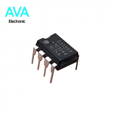 تراشه ساعت - تقویم DS1307 پکیج DIP