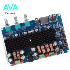 آمپلی فایر بلوتوثی TPA3116 دارای دو خروجی استریو ۵۰ وات و یک خروجی ساب ووفر ۱۰۰ وات