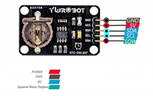 ماژول ساعت دقیق DS1307 تولید YwRobot