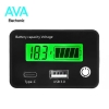 نمایشگر ظرفیت باتری 8 تا 30 ولت دارای رابط شارژ USB-TYPE C