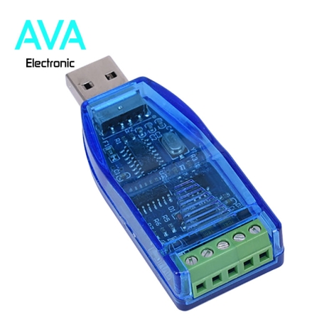 ماژول مبدل USB به سریال RS485 با تراشه CH340