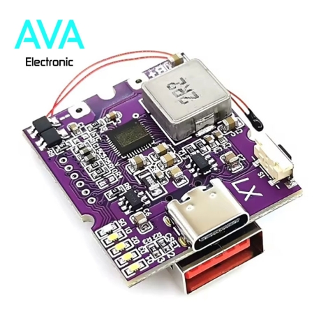 ماژول پاوربانک فست شارژ 22.5 وات تک خروجی با سنسور NTC