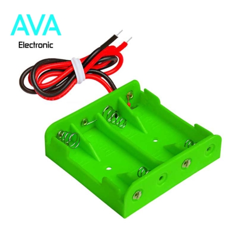 جاباتری چهارتایی قلمی سبز رنگ