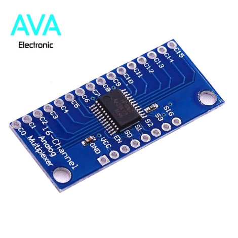 ماژول مالتی پلکسر 16CH با تراشه CD74HC4067